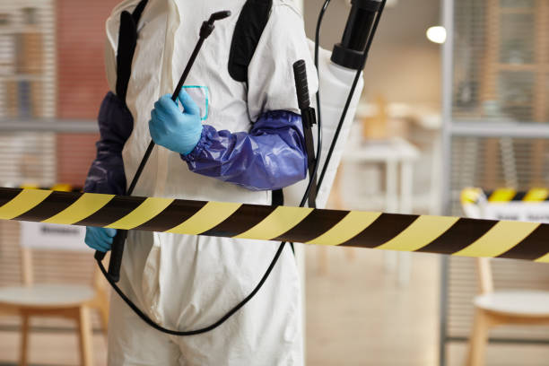 Professional Blood Cleanup technician working in Flemington, PA